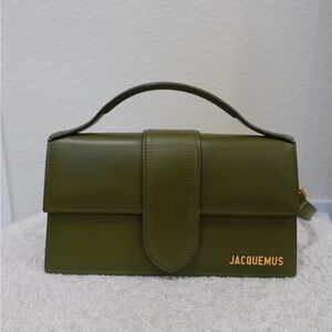 Jacquemus Khaki Le Grande Bambino Bag
